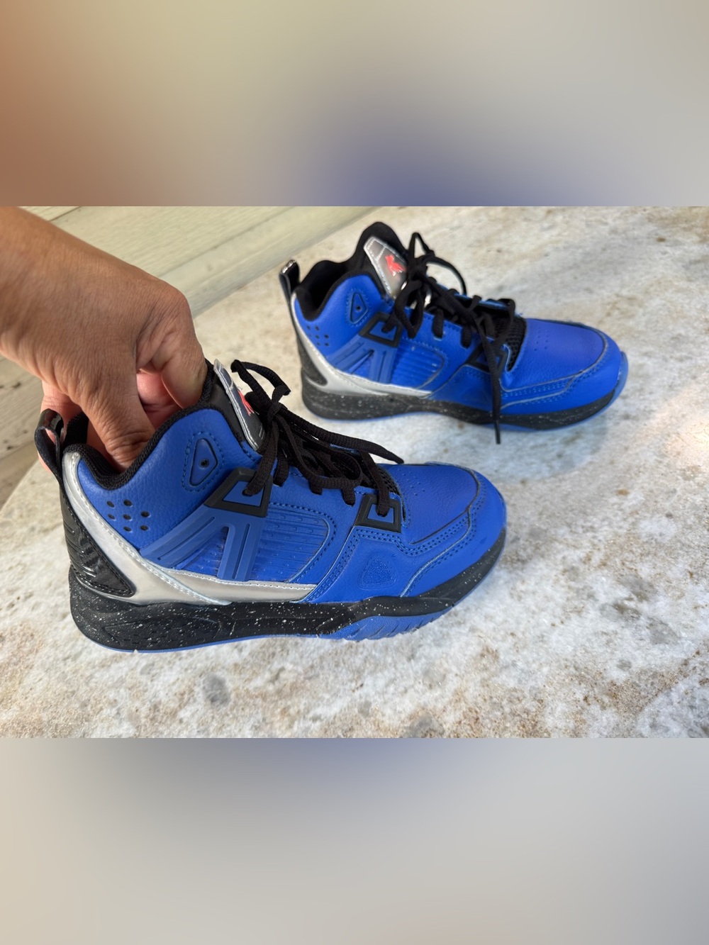 AND1 Jordan basketball shoes size2 youth
